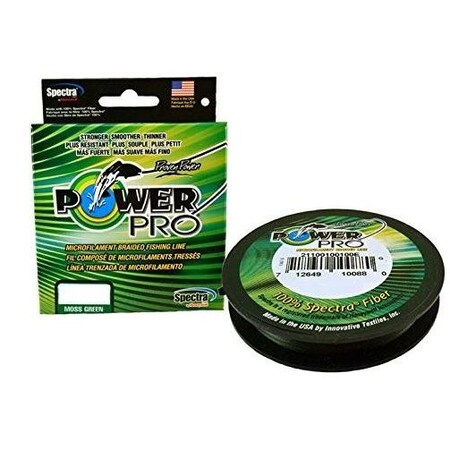 Power Pro Spectra Braided Fishing Line 30Lb 100Yd Green 21100300100E